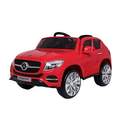 12V Allradfahrt auf autorisiertem Auto Elektrisch für Kinder Schwarze Farbe Rot Akkubetrieb