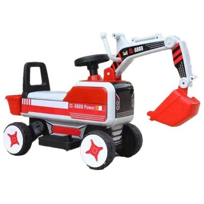 Ride On Toy Electric Car Excavator 6V Batterie für 3-7 Jahre alte Kinder GW/NW 19.5/16.5