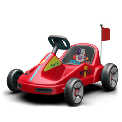 2024 Ride On Toy 2.4G Fernbedienungskart mit Power Display und Lautstärkeregelung