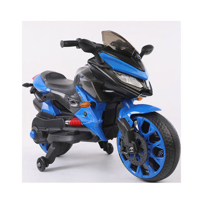 12V Plastikblaue wiederaufladbare Batterie Kinder fahren auf Motorrad für Unisex