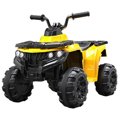 6v ATV Strandwagen mit Scheinwerfern Wiederaufladbare elektrische Fahrt mit dem Auto für Kinder 2-6 Jahre