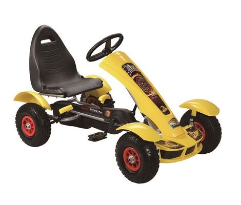 Verstellbarer Sitz und Kupplung/Bremse Kinderfahrzeug-Pedal-Go-Karts für 5-12-Jährige