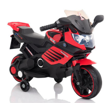 Kinder-Spielzeug-Auto 6v Elektromotorrad Fahrt auf dem Auto mit Beleuchtung und Hilfsrädern