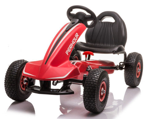 Verstellbarer Sitz 4-Rad-Ride On Pedal Kart-Auto für Unisex-Kinder im Alter von 3-8 Jahren
