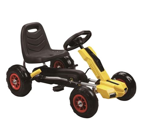 Kinder aufblasbare Räder Fahrt auf Go-Kart Auto mit Pedalen Maximalbelastung 30KG 86X51X48cm