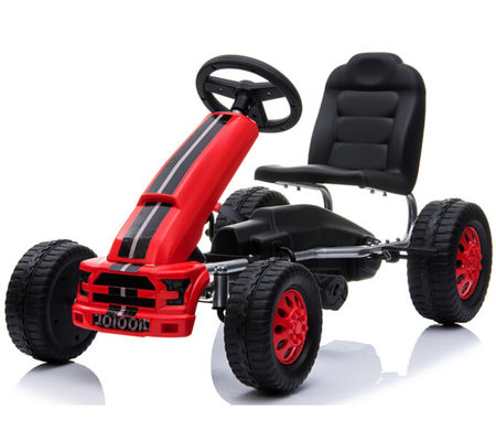 Kinder-Ride-on-Pedal-Go-Kart mit aufblasbaren Rädern G.W. NW 7.35/6kg EN71-1 Zertifiziert
