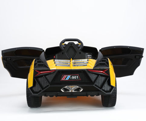 Unisex elektrisches Kinderspielzeug Doppeltür LED Licht Vier Räder Rennfahrt Auf Auto 113X66X47cm
