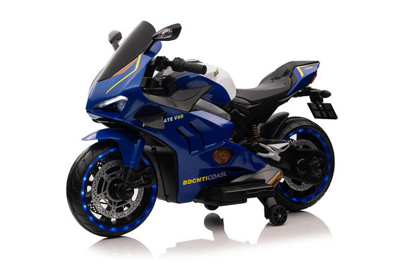 PP-Plastik Wiederaufladbare Kinder Motorrad Zwei-Räder Fahrt auf dem Auto für Kinder im Alter von 2-4 Jahren