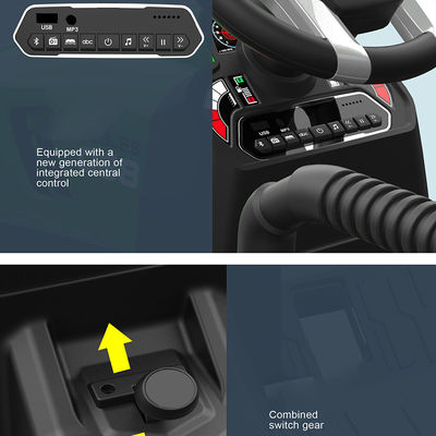 2022 Batterie 12V10AH*1/24V7AH*1 Fahrt auf Traktor Kinder Großes Spielzeug Auto mit Leistungsanzeiger
