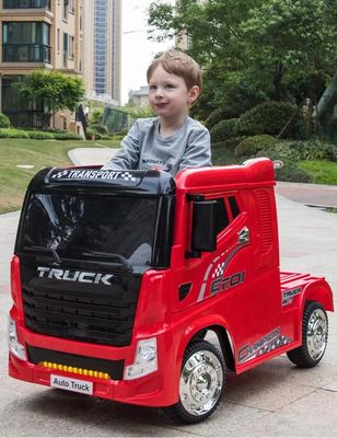 Musikfunktion 12V7AH*1//390 *4 Kinder elektrische Fahrt auf dem Lkw für den Freien Spiel
