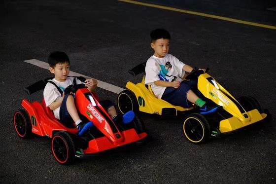 PP-Material Kinder 12V elektrische Fahrt auf Kartwagen mit Doppelantrieb Drift-Funktion