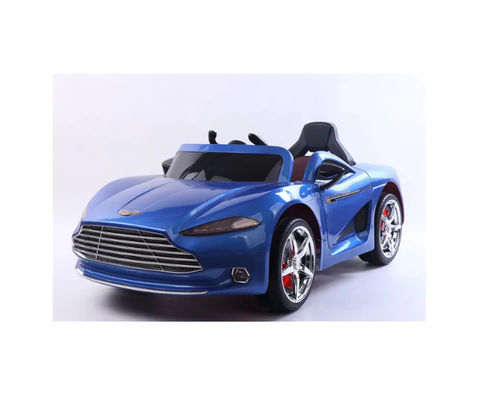 114*66*48cm Weißes Kinderspielzeug 6V Batterie Doppeltürer Elektroauto für Mädchen