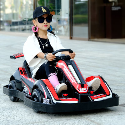 G.W. N.W. 19kg/16kgs Kids Outdoor Elektrisches Go Kart Auto 12V Batterie und 4 Räder