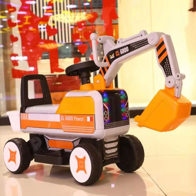 Ride On Toy Electric Car Excavator 6V Batterie für 3-7 Jahre alte Kinder GW/NW 19.5/16.5