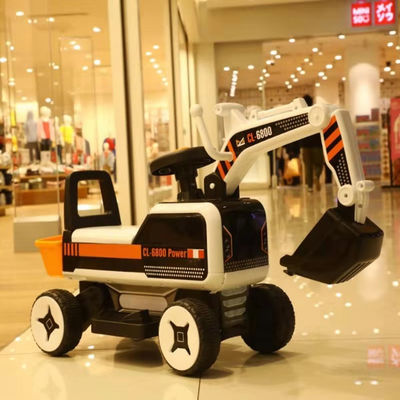 Ride On Toy Electric Car Excavator 6V Batterie für 3-7 Jahre alte Kinder GW/NW 19.5/16.5