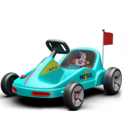 2024 Ride On Toy 2.4G Fernbedienungskart mit Power Display und Lautstärkeregelung