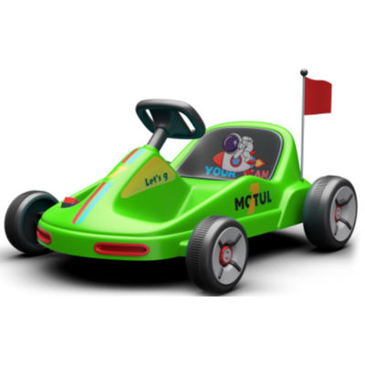 2024 Ride On Toy 2.4G Fernbedienungskart mit Power Display und Lautstärkeregelung