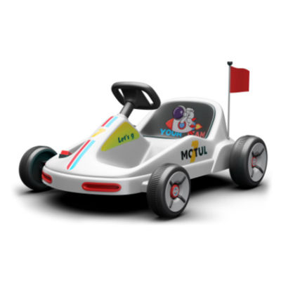 2024 Ride On Toy 2.4G Fernbedienungskart mit Power Display und Lautstärkeregelung