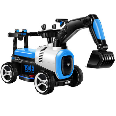 Plastikkinder Elektro-Spielzeuge Schieberegler Baggerfahrt auf Mini-Bauauto für Kinder
