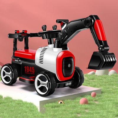 Plastikkinder Elektro-Spielzeuge Schieberegler Baggerfahrt auf Mini-Bauauto für Kinder