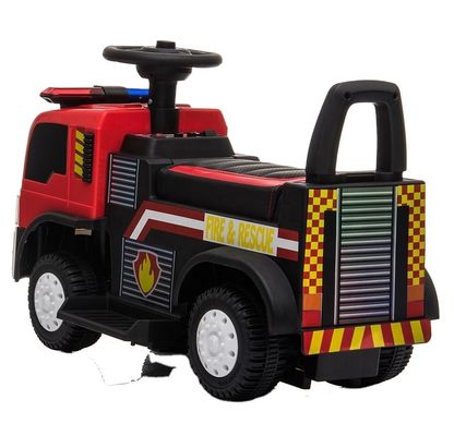 20W*1 Motorbatteriebetriebene elektrische Feuerwehrfahrzeug für Kinder zum Reiten und Spielen mit Freunden