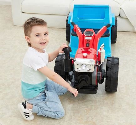 2022 12v elektrische Kinder fahren mit Plastik-Traktor-Spielzeugbatterie enthalten