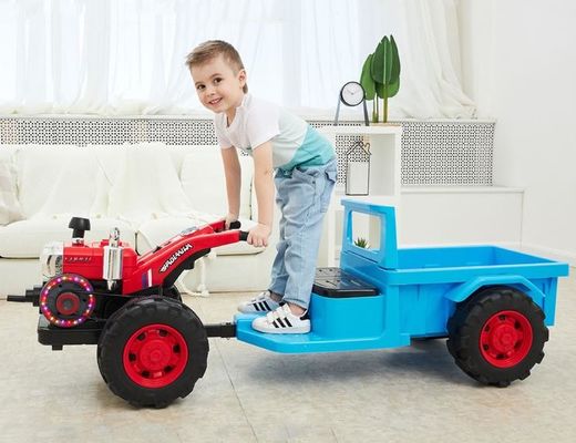 6V Batteriebetriebene elektrische Kinderfahrt auf dem Bagger Spielzeugwagen mit Licht und Musik