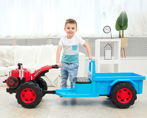 6V Batteriebetriebene elektrische Kinderfahrt auf dem Bagger Spielzeugwagen mit Licht und Musik