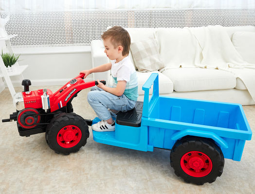 6V Batteriebetriebene elektrische Kinderfahrt auf dem Bagger Spielzeugwagen mit Licht und Musik