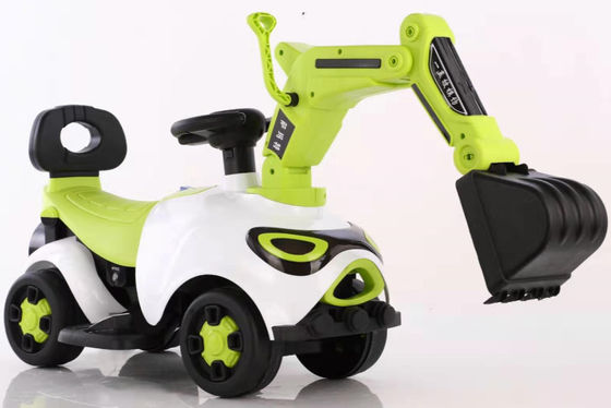 Elektrische Plastikbagger für Kinder Außenfahrzeug mit Batterie Spielzeugfahrzeugmotor 6V380*1
