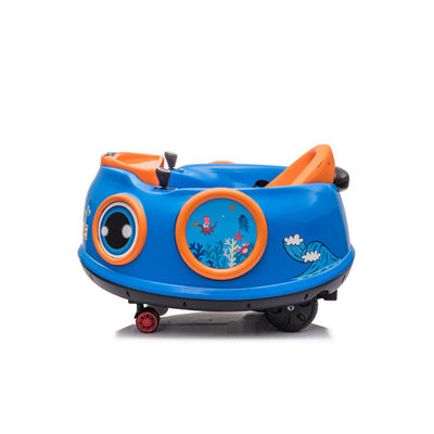 6V Baby-Elektroauto mit Bumper-Auto mit 2.4G Fernbedienung und Schaukelfunktion