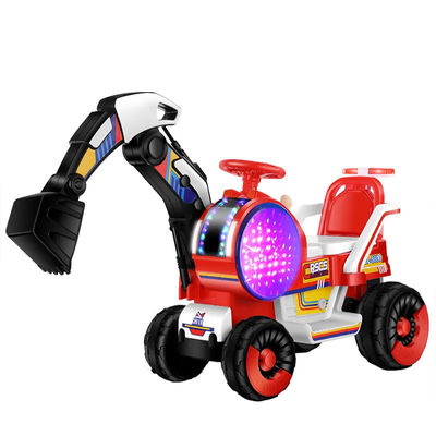 2023 Elektrische Kinderspielzeuge Bagger Ingenieurwesen Fahrt mit dem Auto für Kinder Kunststoff Gelb