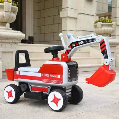 Elektrische Bagger aus PP-Kunststoff mit 6 V-Batterie für Kinder im Alter von 3 bis 7 Jahren GW/NW 6,4 kg/5,8 kg