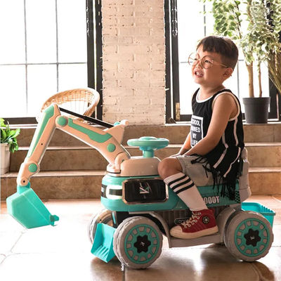 Elektrische Bagger aus PP-Kunststoff mit 6 V-Batterie für Kinder im Alter von 3 bis 7 Jahren GW/NW 6,4 kg/5,8 kg