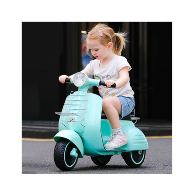 Fahren auf Toy Electric Kids Motorrad mit Licht in Rot Gelb Dunkelblau Rosa oder Grün