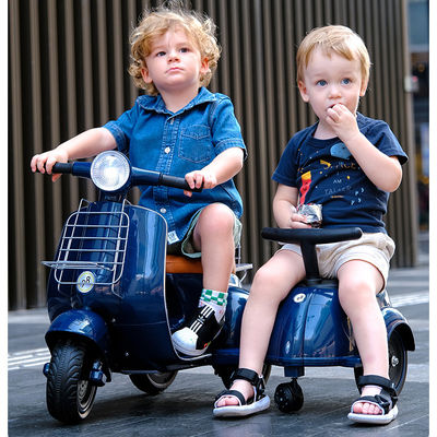 Fahren auf Toy Electric Kids Motorrad mit Licht in Rot Gelb Dunkelblau Rosa oder Grün