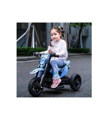 Blaue Elektrofahrt für Kinder mit Licht und Musik Produktgröße 86*50*56cm