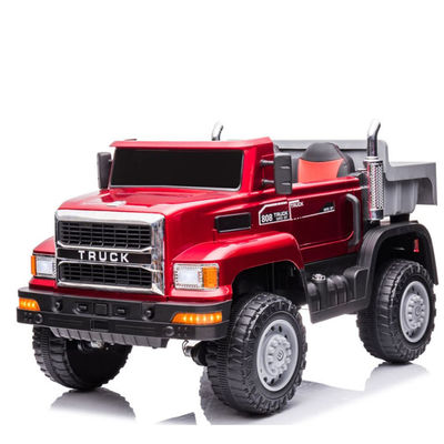 12V Fahrt auf Traktor Truck Auto für Kinder Kunststoffmaterial und Emote-Steuerung enthalten