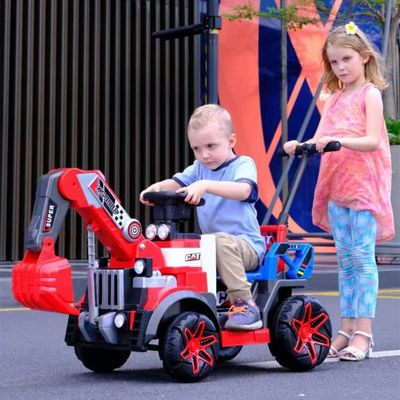G.W. N.W. 15KG/12KG LED farbenfrohe Scheinwerfer 6v vollelektrische Baufahrzeuge für Kinder