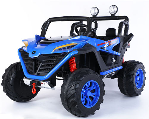 Ride On Toy 131*90*93cm Plastik-Zwei-Sitzer für Kinder mit Musiklichtern und Bluetooth