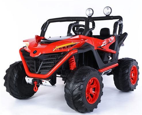 Ride On Toy 131*90*93cm Plastik-Zwei-Sitzer für Kinder mit Musiklichtern und Bluetooth