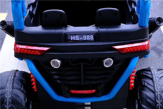 Ride On Toy 131*90*93cm Plastik-Zwei-Sitzer für Kinder mit Musiklichtern und Bluetooth