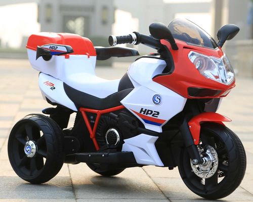 Plastikkinder Elektrische Batteriebetriebene Dreiradfahrt auf Motorrad für 3-8 Jahre
