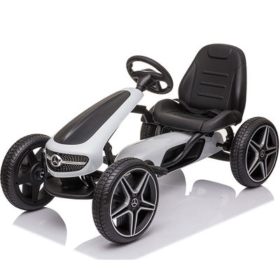 Lizenz Kinder Go Kart Spielzeugfahrzeug für Kinder Batterie 4 Räder Nicht elektrisches Pedal
