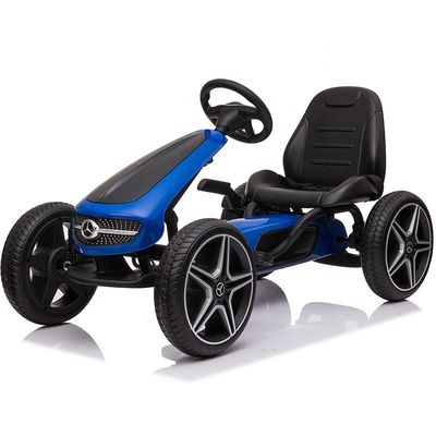 Lizenz Kinder Go Kart Spielzeugfahrzeug für Kinder Batterie 4 Räder Nicht elektrisches Pedal