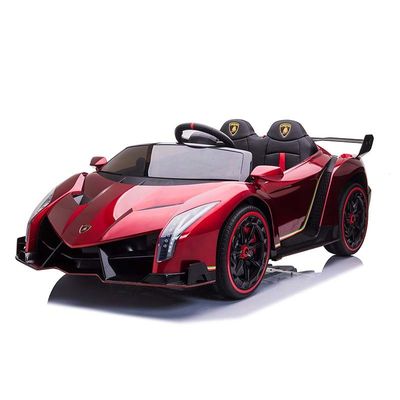 Autorisiertes Elektroauto aus Kunststoff für Kinder mit 2.4G-Fernbedienung und Musiklichtern