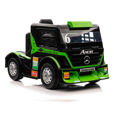 2022 lizenziertes Luxusmodell 24V Kinder fahren auf Lastwagen mit Anhänger 6 Räder für Kinder