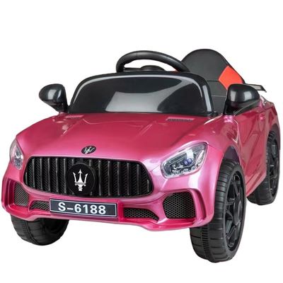 Pink Dual Drive Kinder-Spielzeug-Auto mit Fernbedienung 2023 Fahrt auf 6V-Elektroautos