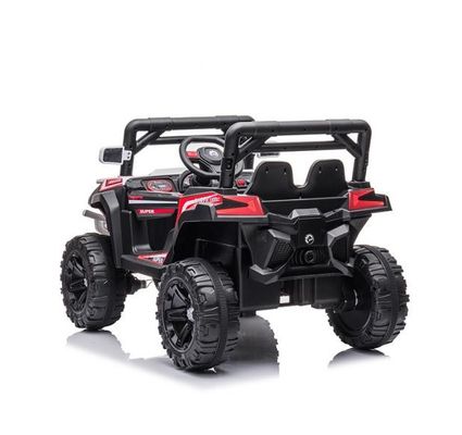 Rotes Zwei-Sitzer-Elektrograd 12V Fernbedienung Ride-On Auto Spielzeug für Mädchen Kinder