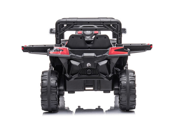 Rotes Zwei-Sitzer-Elektrograd 12V Fernbedienung Ride-On Auto Spielzeug für Mädchen Kinder